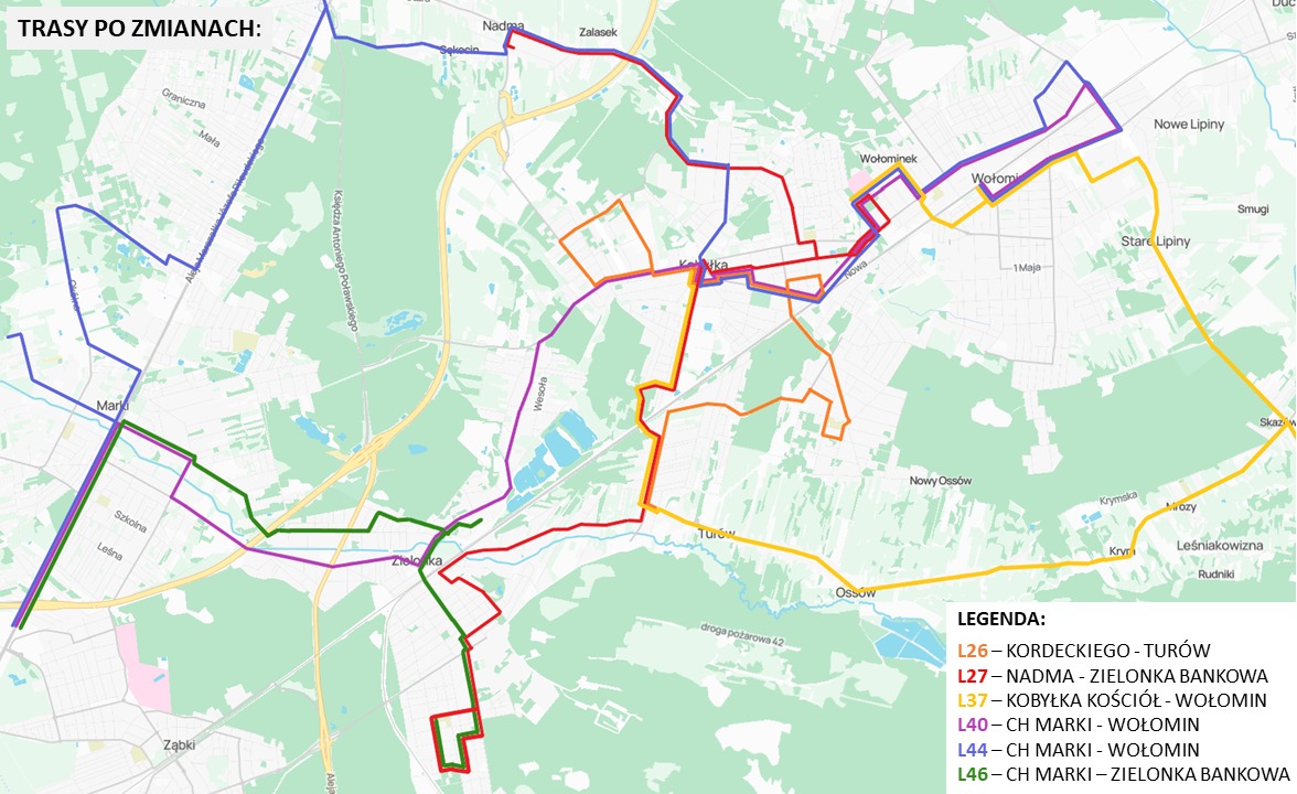 SCHEMAT TRAS AUTOBUSÓW LINII LOKALNYCH