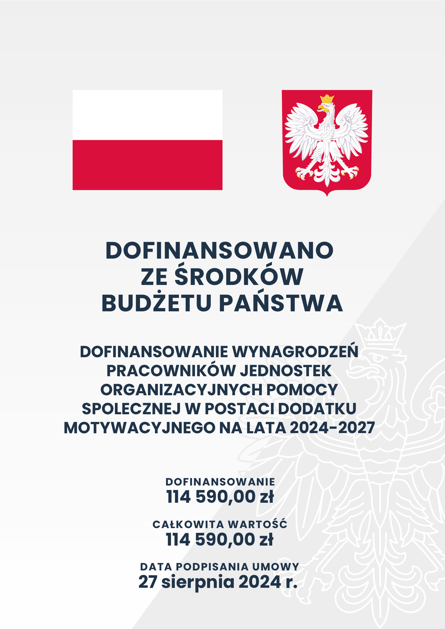 plakat z dotqacją