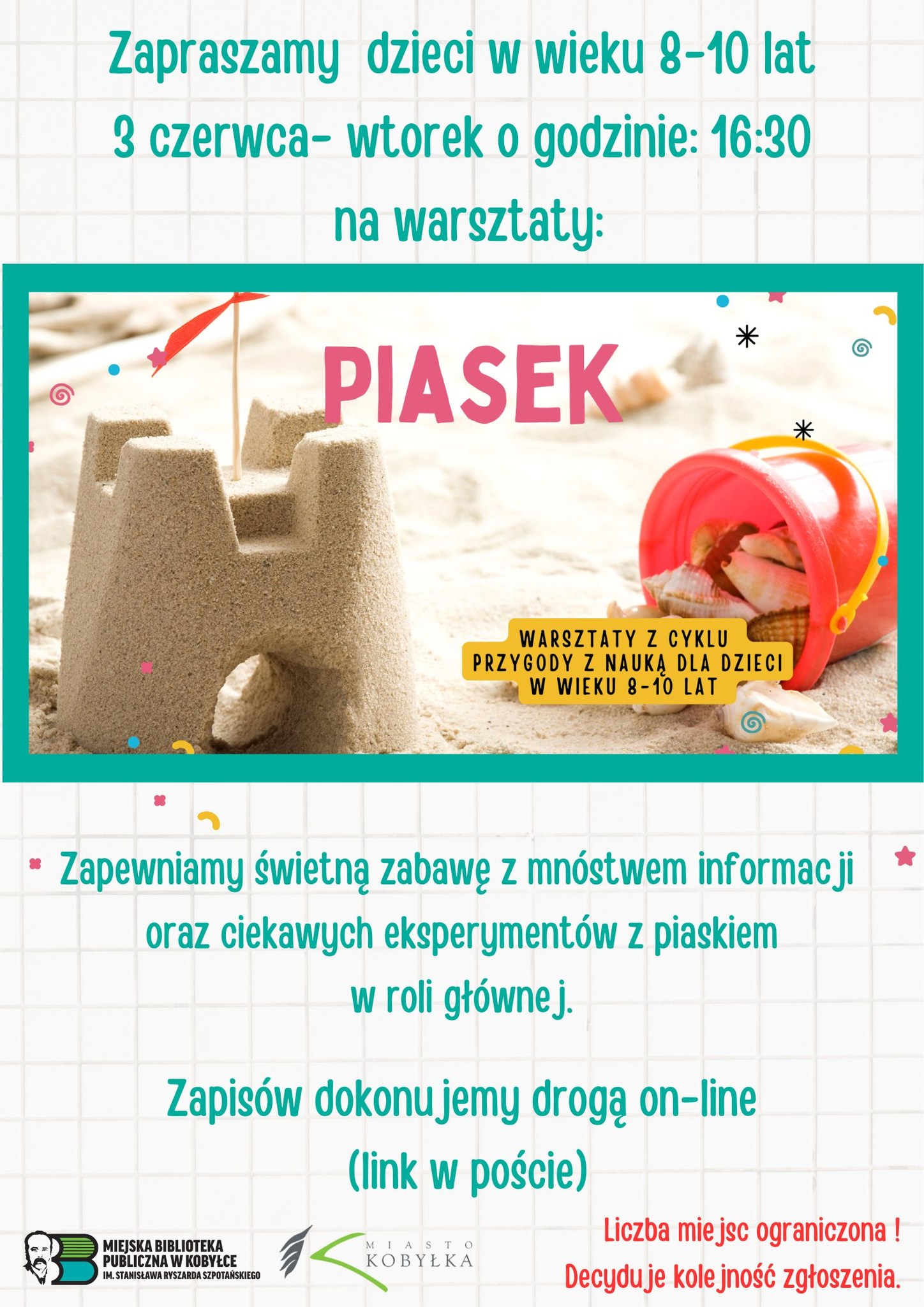 Na plakacie widzimy informacje dotyczące wydarzenia