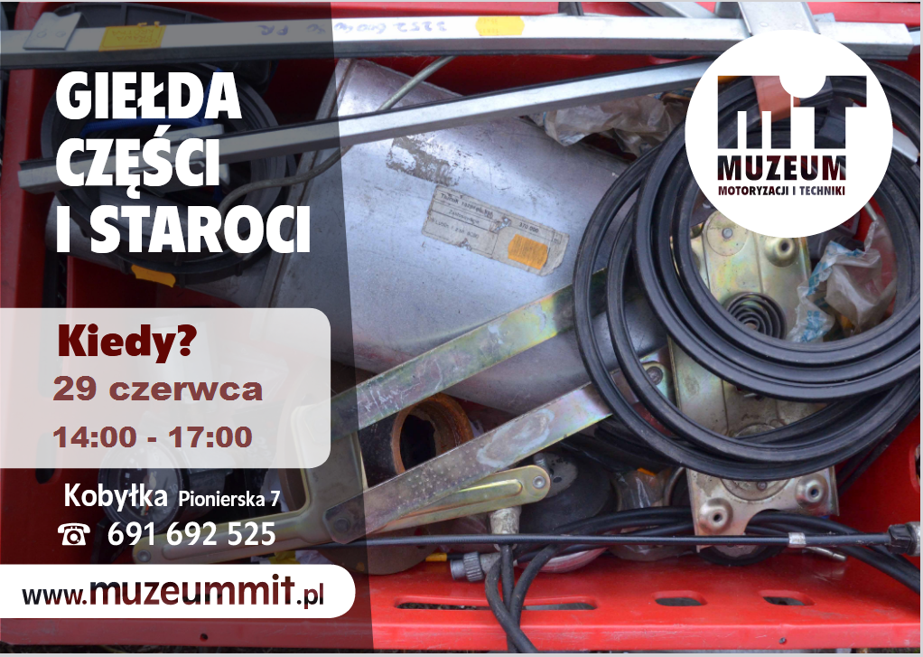 Na plakacie widzimy informacje starocie