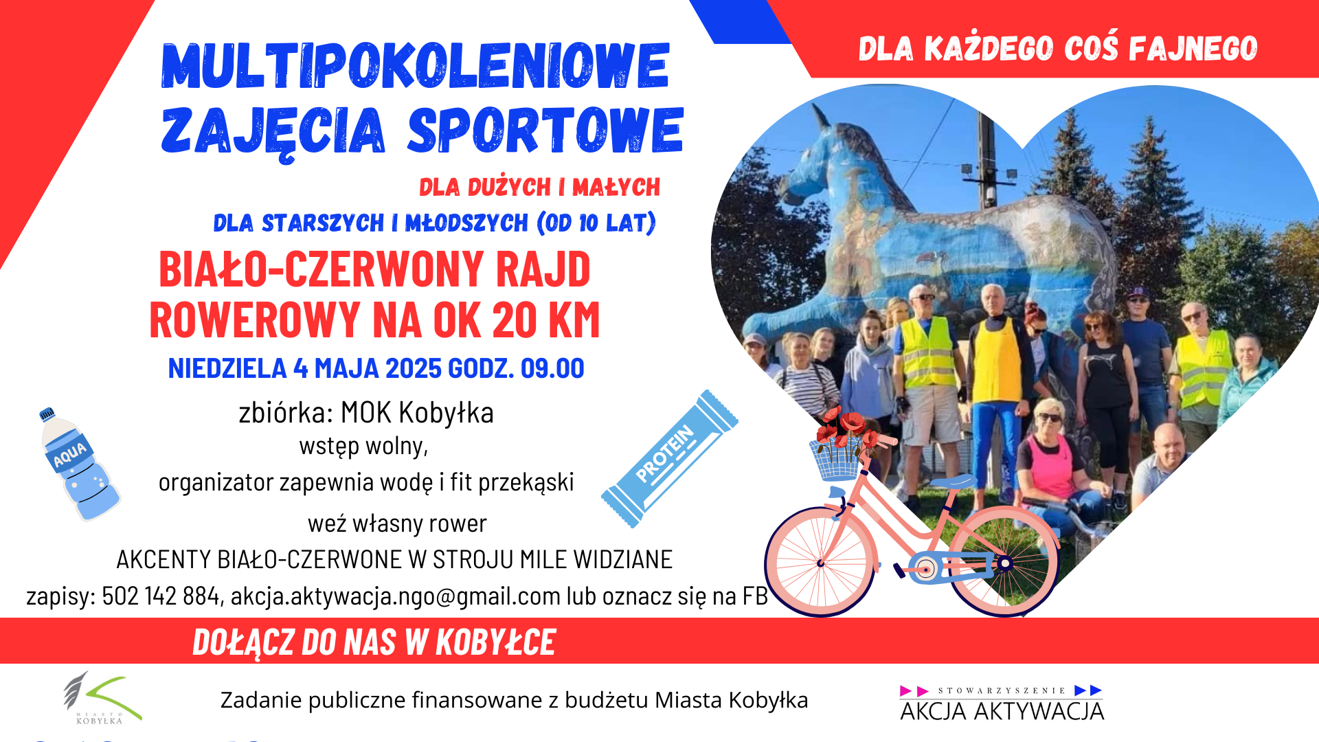 Na plakacie widzimy informacje dotyczące wydarzenia