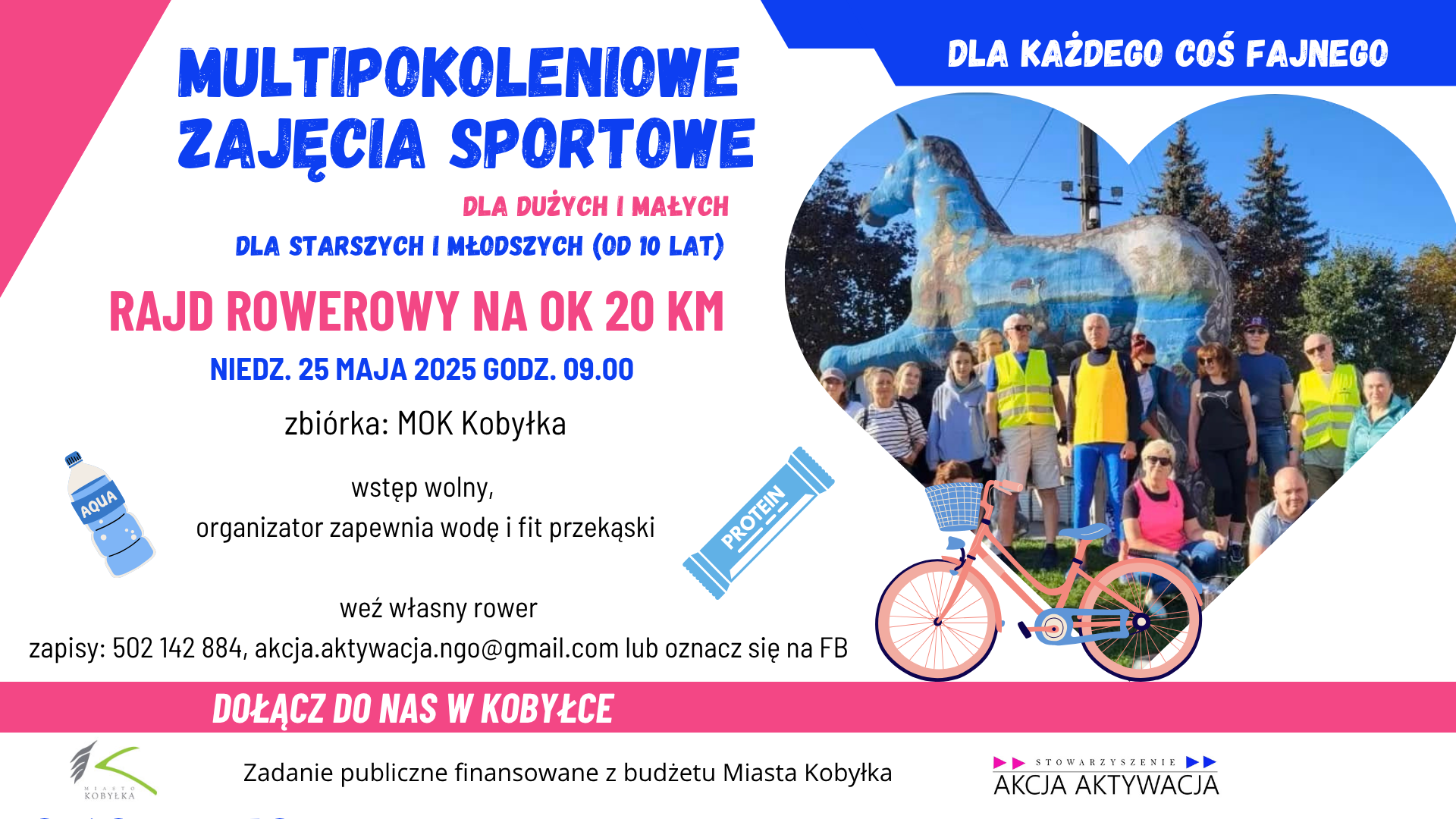 Na plakacie widzimy informacje dotyczące wydarzenia