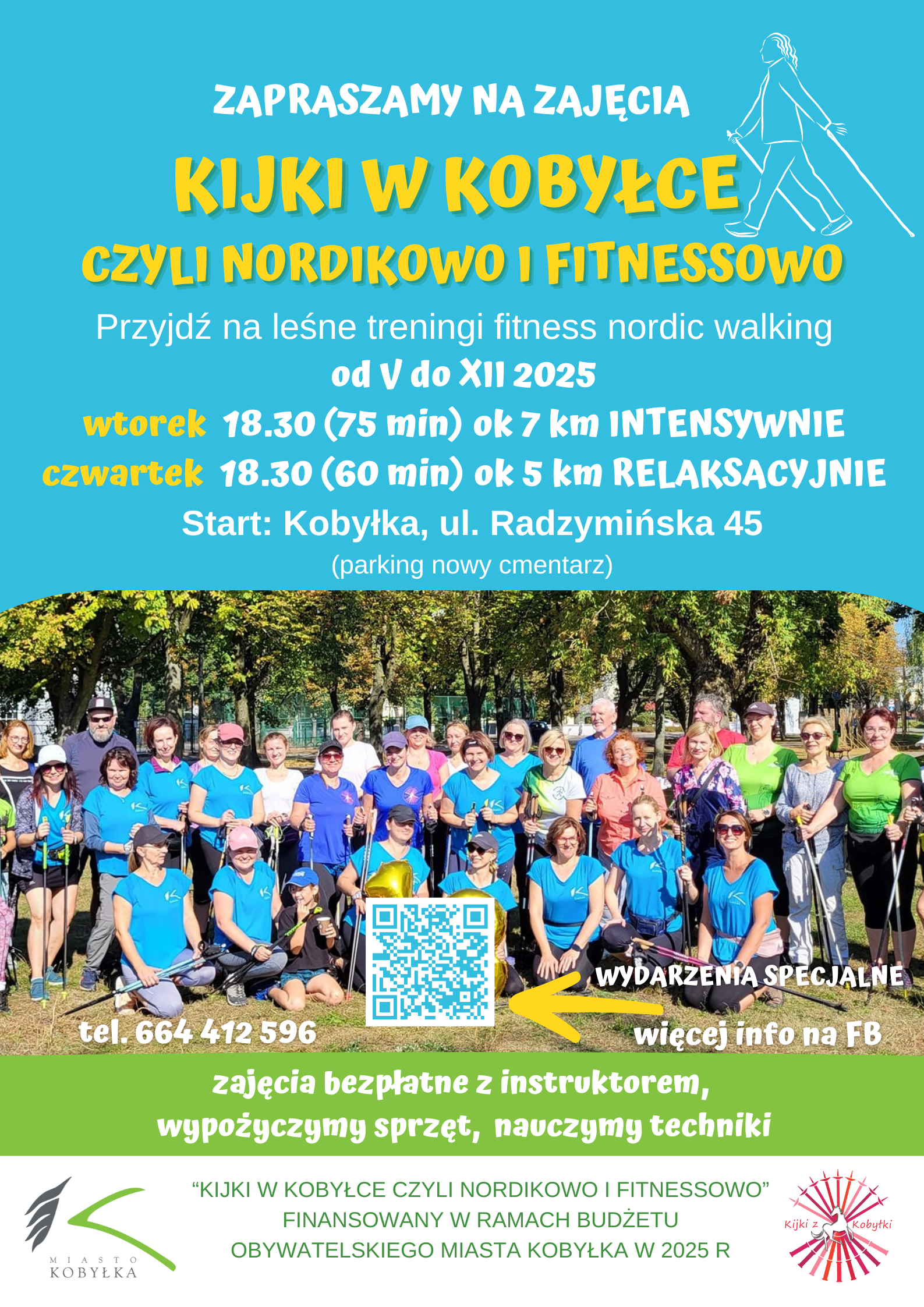Na plakacie widzimy informacje dotyczące wydarzenia