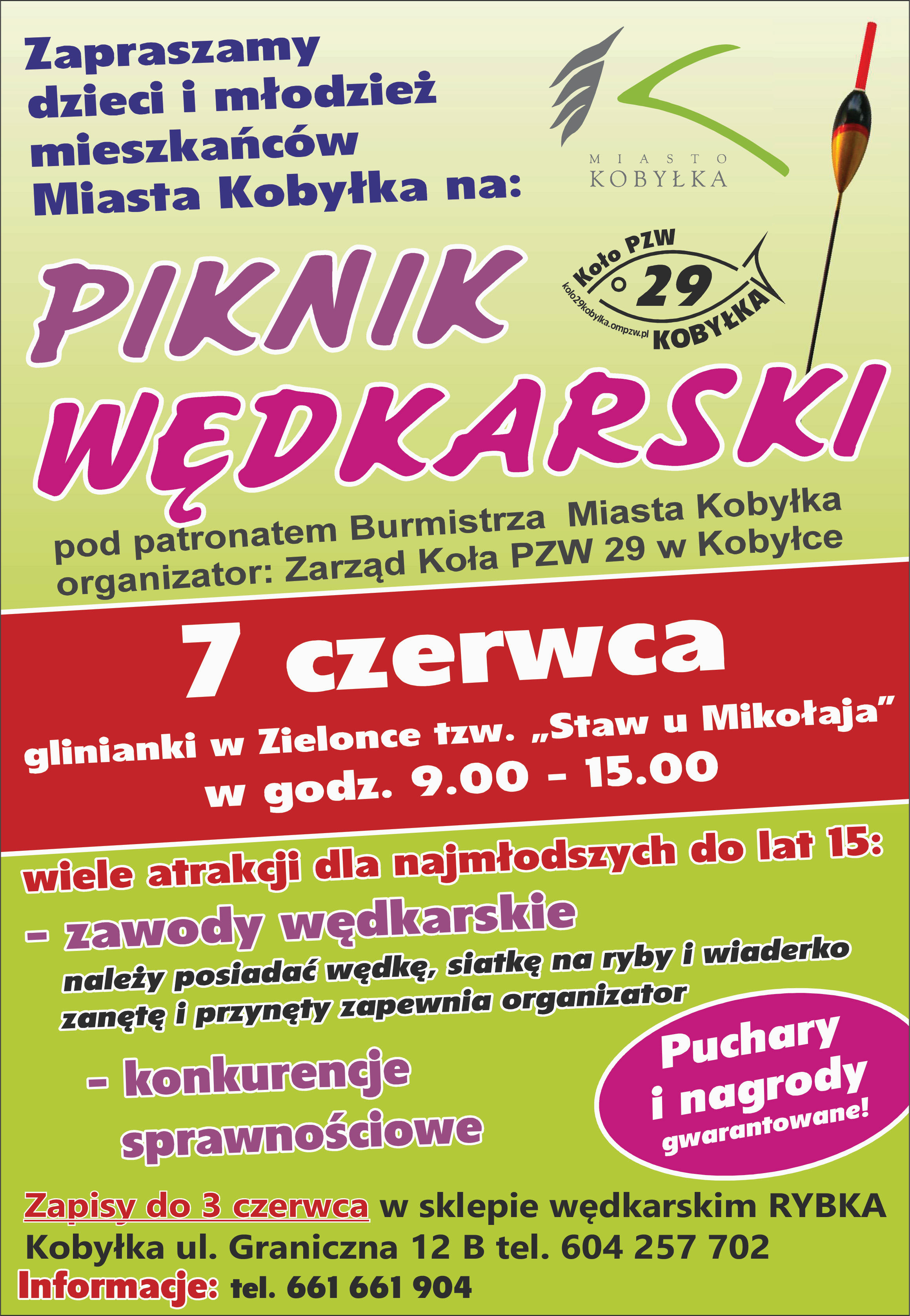 Na plakacie widzimy informacje dotyczące wydarzenia