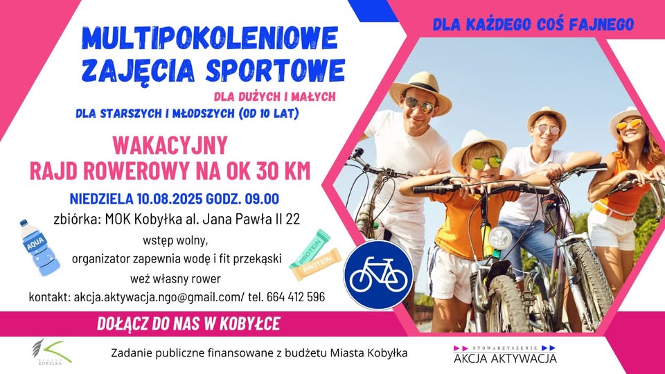 Na plakacie widzimy informacje dotyczące wydarzenia