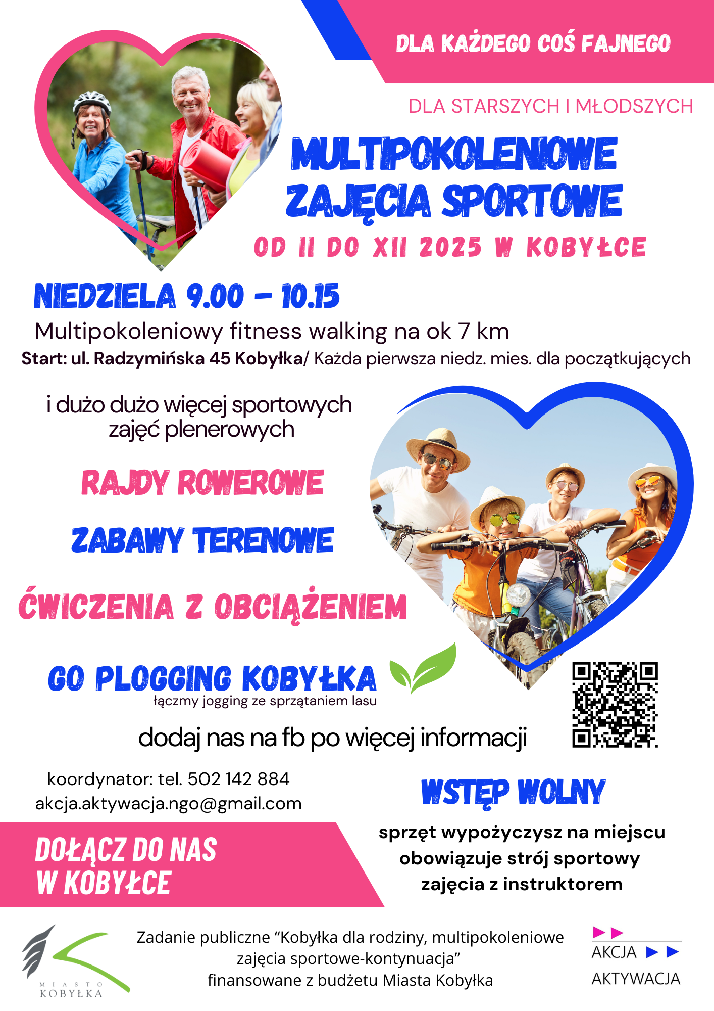 Na plakacie widzimy informacje dotyczące wydarzenia