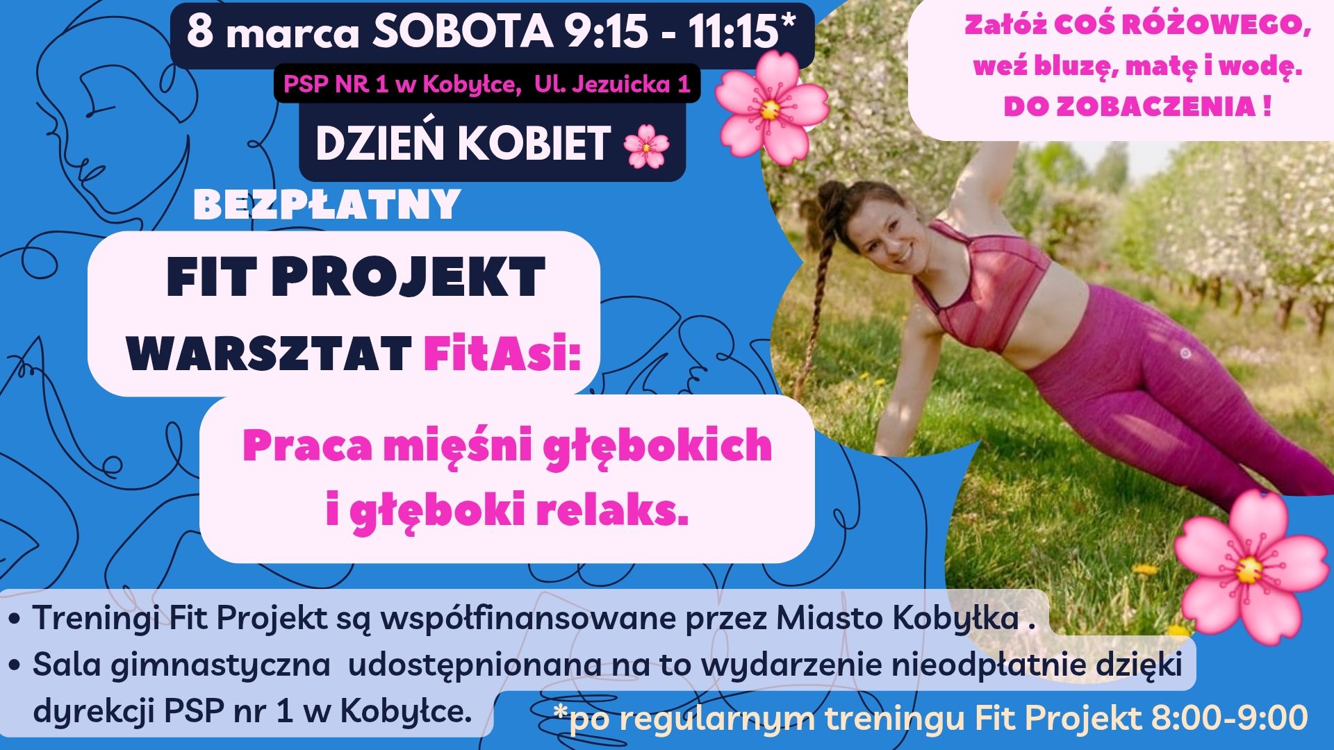 Na plakacie widzimy informacje dotyczące wydarzenia