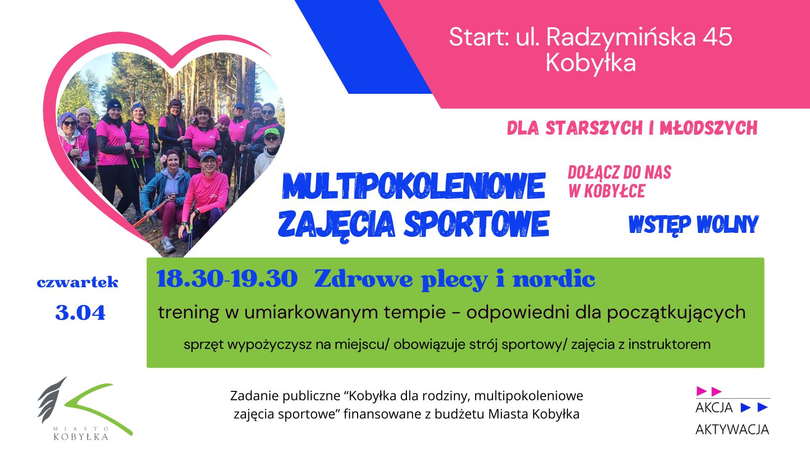 Na plakacie widzimy informacje dotyczące wydarzenia